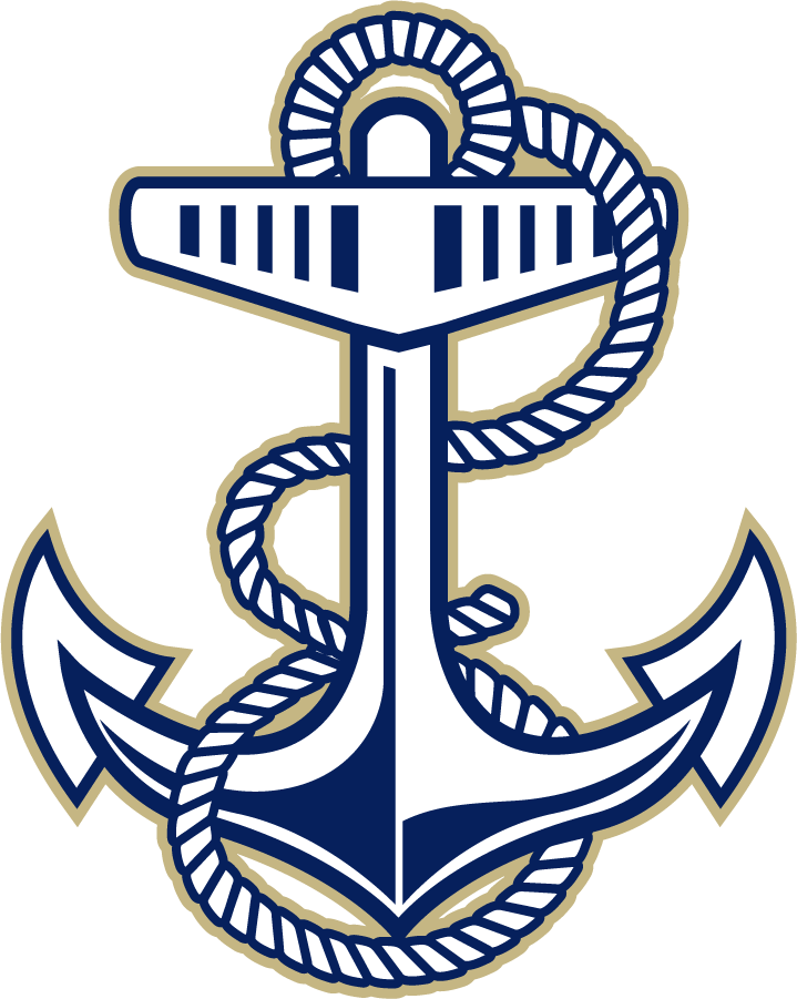 Navy Midshipmen 2014-2016 Secondary Logo iron on transfers for clothing